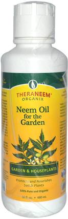 TheraNeem Organix, Neem Oil for the Garden, 16 fl oz (480 ml) by Organix South, 草藥 HK 香港
