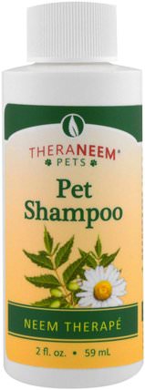 TheraNeem, Pet Shampoo, 2 fl oz (59 ml) by Organix South, 草藥，洗髮水和美容寵物 HK 香港