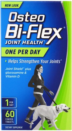 Joint Health, 60 Coated Tablets by Osteo Bi-Flex, 補充劑，氨基葡萄糖，健康，婦女，boswellia HK 香港