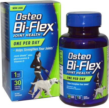 Joint Health, 30 Coated Tablets by Osteo Bi-Flex, 補充劑，氨基葡萄糖，健康，婦女，boswellia HK 香港