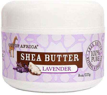 Shea Butter, Lavender, 8 oz (227 g) by Out of Africa, 洗澡，美容，乳木果油 HK 香港