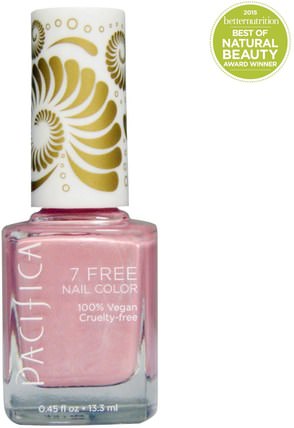 7 Free Nail Color, Pink Crush, 0.45 fl oz (13.3 ml) by Pacifica, 洗澡，美容，化妝，指甲油 HK 香港