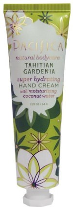 Hand Cream, Tahitian Gardenia, 2.25 oz (64 g) by Pacifica, 洗澡，美容，護手霜 HK 香港