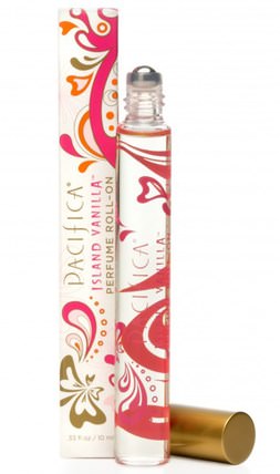 Perfume Roll-On, Island Vanilla.33 fl oz (10 ml) by Pacifica, 沐浴，美容，香水，香水噴霧 HK 香港
