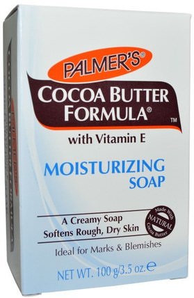 Cocoa Butter Formula, Moisturizing Soap, 3.5 oz (100 g) by Palmers, 洗澡，美容，肥皂 HK 香港