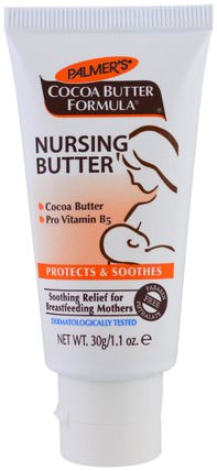 Cocoa Butter Formula, Nursing Butter, 1.1 oz (30 g) by Palmers, 兒童健康，嬰兒餵養，母乳喂養 HK 香港