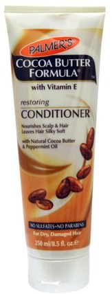 Cocoa Butter Formula, Restoring Conditioner, 8.5 fl oz (250 ml) by Palmers, 洗澡，美容，頭髮，頭皮，洗髮水，護髮素，護髮素 HK 香港