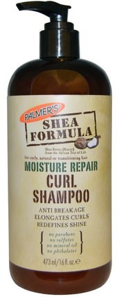 Shea Formula, RAW Shea Shampoo, Moisture Repair, 16 fl oz (473 ml) by Palmers, 洗澡，美容，頭髮，頭皮，洗髮水，護髮素 HK 香港