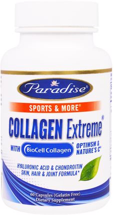 Collagen Extreme with BioCell Collagen, 60 Capsules by Paradise Herbs, 美容，面部護理，面霜乳液，精華素，皮膚類型抗衰老皮膚 HK 香港