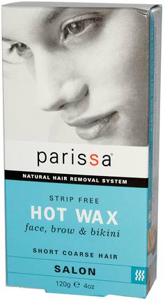 Natural Hair Removal System, Hot Wax, 4 oz (120 g) by Parissa, 洗澡，美容，剃須，蠟條脫毛 HK 香港