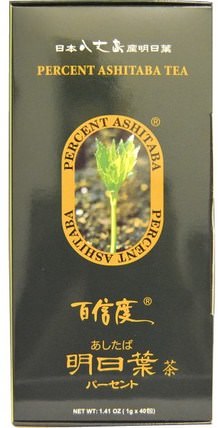 Percent Ashitaba Tea, 40 Tea Bags, 1.41 oz (1 g) Each by Percent Ashitaba, 食物，涼茶 HK 香港