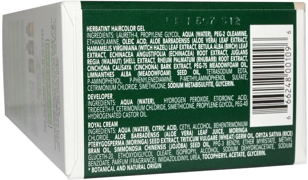 健康 - Herbatint, Permanent Haircolor Gel, 10N Platinum Blonde, 4.56 fl oz (135 ml)
