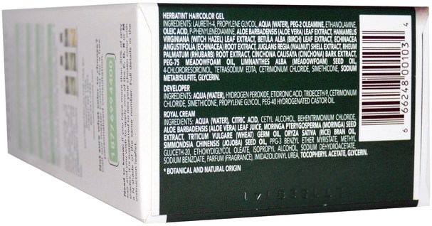健康 - Herbatint, Permanent Haircolor Gel, 4N, Chestnut, 4.56 fl oz (135 ml)