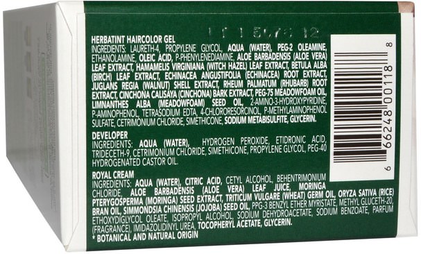 健康 - Herbatint, Permanent Haircolor Gel, 4R, Copper Chestnut, 4.56 fl oz (135 ml)