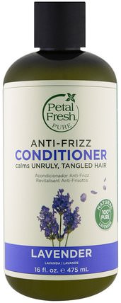 Anti-Frizz Conditioner, Lavender, 16 fl oz (475 ml) by Petal Fresh, 洗澡，美容，頭髮，頭皮，洗髮水，護髮素 HK 香港