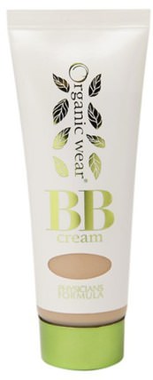 Organic Wear, BB All-in-1 Beauty Balm Cream, Light, 1.2 fl oz (35 ml) by Physicians Formula, 洗澡，美容，化妝，液體化妝 HK 香港