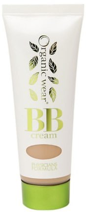 Organic Wear, BB, All-in-1 Beauty Balm Cream, Light/Medium, 1.2 fl oz (35 ml) by Physicians Formula, 洗澡，美容，化妝，液體化妝 HK 香港