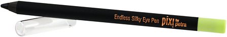Endless Silky Eye Pen, BlackNoir, 0.04 oz (1.2 g) by Pixi Beauty, 洗澡，美容，化妝，眼線 HK 香港