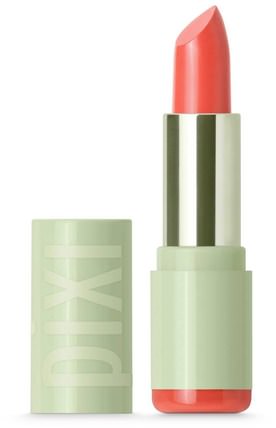Mattelustre Lipstick, Classic Red, 0.13 oz (3.6 g) by Pixi Beauty, 洗澡，美容，口紅，光澤，襯墊，唇部護理 HK 香港