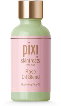 Rose Oil Blend, Nourishing Face Oil, with Rose & Pomegranate Oils, 1.01 fl oz (30 ml) by Pixi Beauty, 美容，面部護理，皮膚 HK 香港