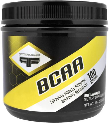 BCAA, Unflavored, 17.6 oz (500 g) by Primaforce, 補充劑，氨基酸，bcaa（支鏈氨基酸） HK 香港