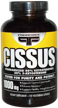 Cissus, 1000 mg, 120 Veggie Caps by Primaforce, 補充劑，抗氧化劑，運動 HK 香港