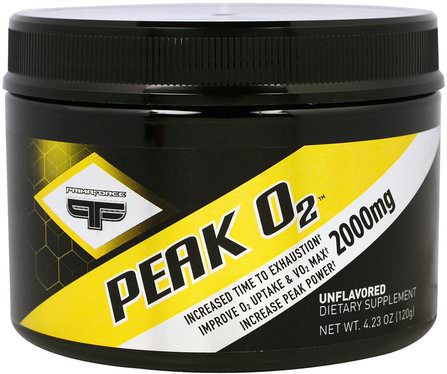Peak 02, Unflavored, 2000 mg, 4.23 oz (120 g) by Primaforce, 健康 HK 香港
