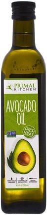 Avocado Oil, 16.9 fl oz (500 ml) by Primal Kitchen, 食物，酮友好，皮膚 HK 香港