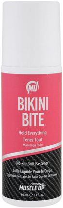 Bikini Bite, No Slip Suit Fastener Roll On, 3 fl oz ( 89 ml) by Pro Tan USA, 運動，洗澡，美容 HK 香港