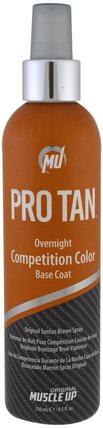 Overnight Competition Color Base Coat, with Applicator, 8.5 fl oz (250 ml) by Pro Tan USA, 洗澡，美容，自曬黑乳液 HK 香港