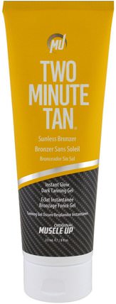 Two Minute Tan Sunless Bronzer, Instant Glow Dark Tanning Gel, Step 2, 8 fl oz (237 ml) by Pro Tan USA, 洗澡，美容，自曬黑乳液 HK 香港