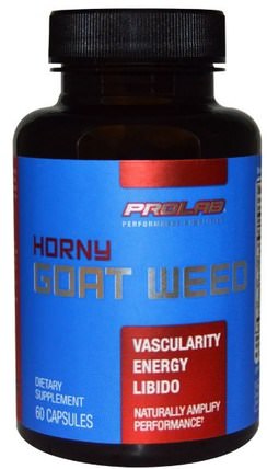 Horny Goat Weed, 60 Capsules by ProLab, 健康，能量，男人，角質山羊雜草 HK 香港