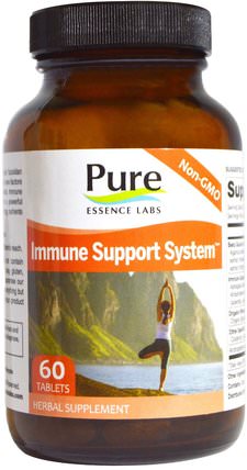 Immune Support System, 60 Tablets by Pure Essence, 健康，感冒和病毒，免疫系統 HK 香港