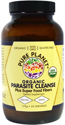 Organic Parasite Cleanse, 174 g by Pure Planet, 健康，排毒 HK 香港