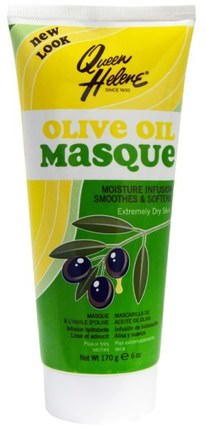 Olive Oil Masque, Moisture Infusion, Extremely Dry Skin, 6 oz (170 g) by Queen Helene, 美容，面膜 HK 香港
