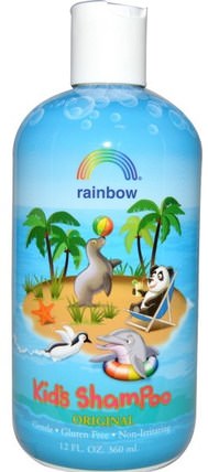 Kids Shampoo, Original, 12 fl oz (360 ml) by Rainbow Research, 洗澡，美容，洗髮水 HK 香港