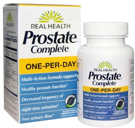 Prostate Complete, 30 Softgels by Real Health, 健康，男人，前列腺 HK 香港