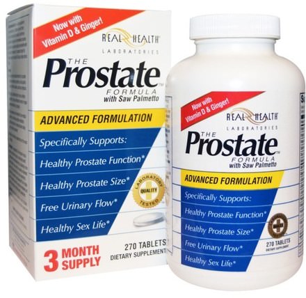 The Prostate Formula, 270 Tablets by Real Health, 健康，男人，前列腺 HK 香港
