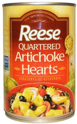 Quartered Artichoke Hearts, 14 oz (396 g) by Reese, 健康，膽固醇支持，朝鮮薊 HK 香港