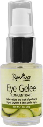Eye Gelee Concentrate, 1 oz (28 g) by Reviva Labs, 美容，眼霜，皮膚血清眼睛 HK 香港