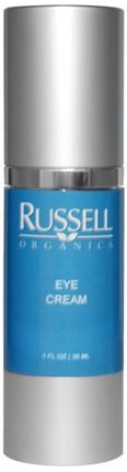 Eye Cream, 1 fl oz (30 ml) by Russell Organics, 美容，眼霜 HK 香港
