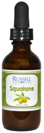 Squalane, 2 fl oz (60 ml) by Russell Organics, 健康，皮膚血清 HK 香港