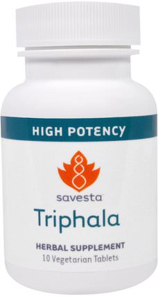 Triphala, 10 Vegetarian Tablets by Savesta, triphala，健康，savesta HK 香港