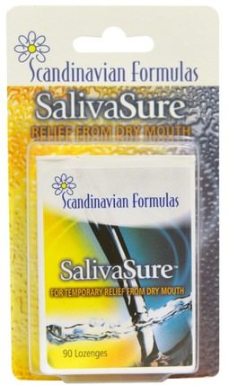 SalivaSure, 90 Lozenges by Scandinavian Formulas, 健康，口乾 HK 香港