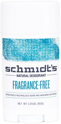 Fragrance-Free, 3.25 oz (92 g) by Schmidts Natural Deodorant, 洗澡，美容，除臭劑 HK 香港