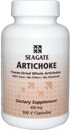 Artichoke, 400 mg, 100 Veggie Caps by Seagate, 健康，膽固醇支持，朝鮮薊 HK 香港