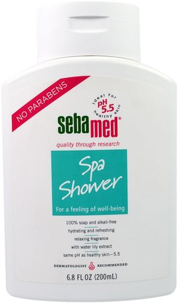 Spa Shower, 6.8 fl oz (200 ml) by Sebamed USA, 洗澡，美容，沐浴露 HK 香港