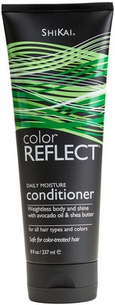 Color Reflect, Daily Moisture, Conditioner, 8 fl oz (237 ml) by Shikai, 洗澡，美容，頭髮，頭皮，護髮素 HK 香港