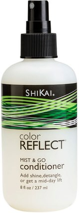 Color Reflect, Mist & Go Conditioner, 8 fl oz (237 ml) by Shikai, 洗澡，美容，頭髮，頭皮，護髮素 HK 香港