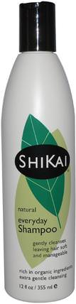 Natural Everyday Shampoo, 12 fl oz (355 ml) by Shikai, 洗澡，美容，頭髮，頭皮，洗髮水 HK 香港
